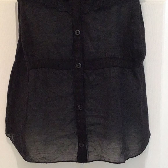 Helium London sheer ruffled top - Picture 5 of 10
